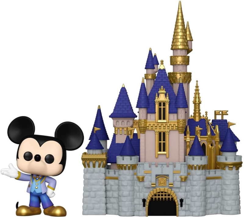 FUNKO ACTION FIGURES FUNKO POP TOWN MICKEY MOUSE: CASLTE & MICKEY